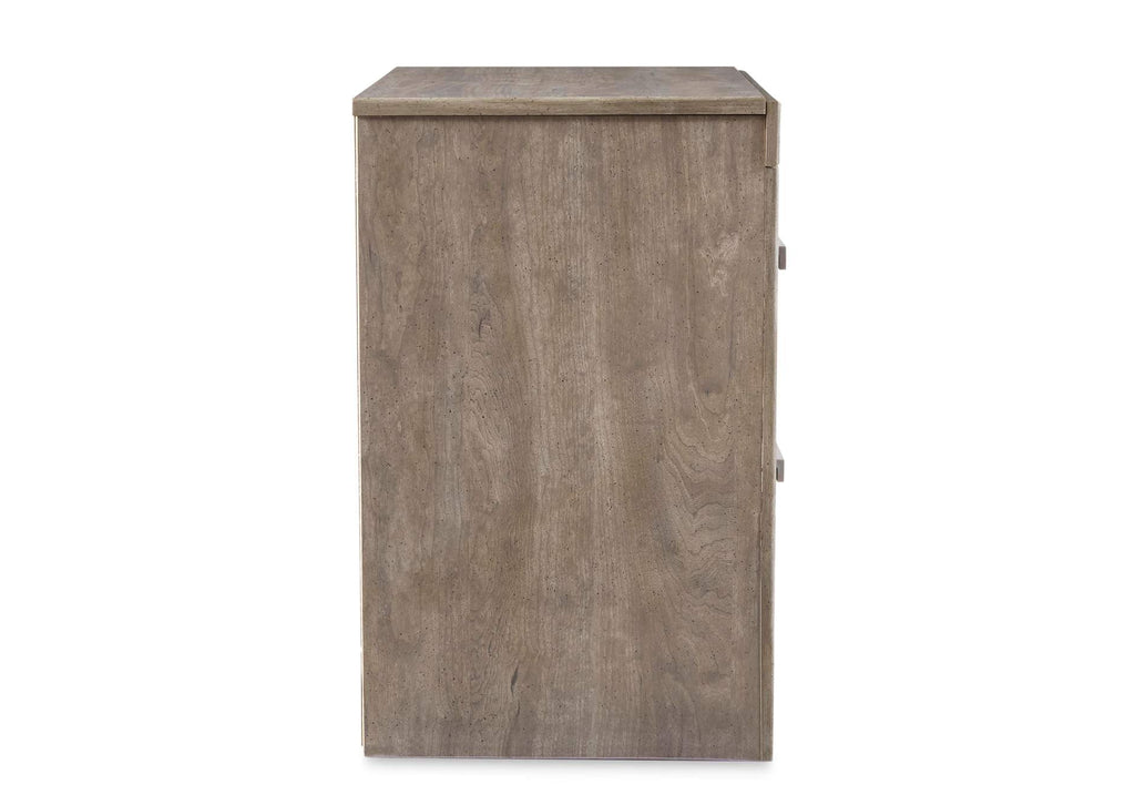 Culverbach Queen Panel Bed and Nightstand side view
