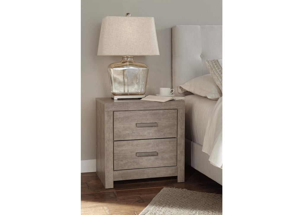 Culverbach Queen Panel Bed and Nightstand