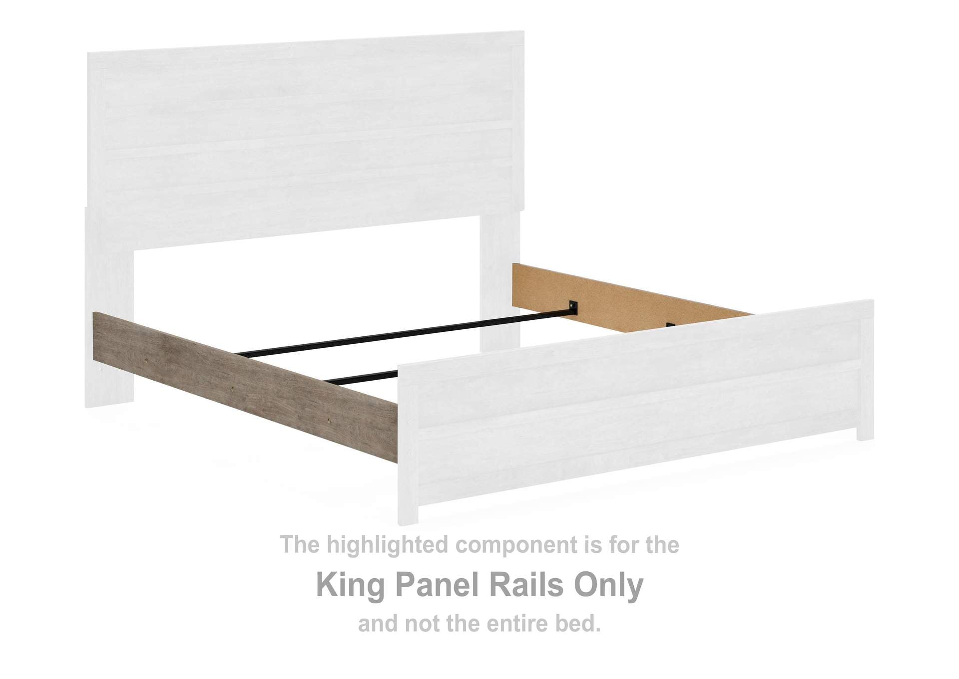 Culverbach King Panel Bed and Nightstand