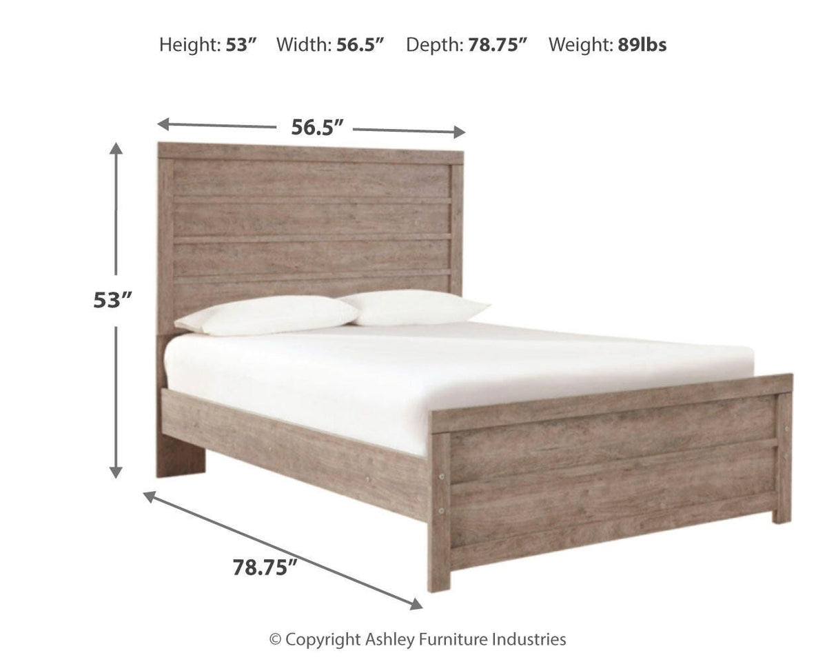 Culverbach Full Panel Bed in Gray, alternate view 5