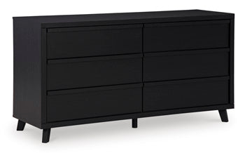 Danziar Dresser in Black, closed view
