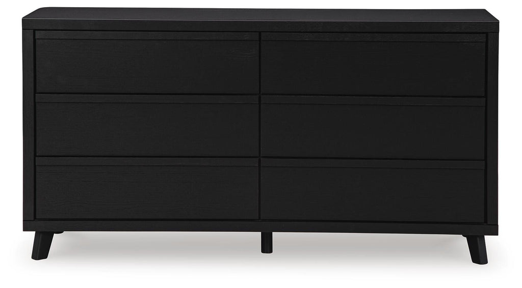 Danziar Dresser in Black, front view