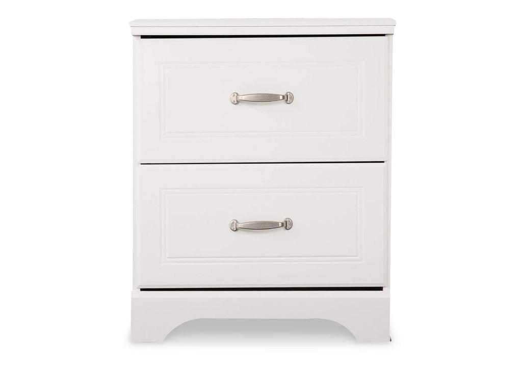 Anarasia Twin Sleigh Bed with Mirrored Dresser and Nightstand