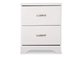 Anarasia Twin Sleigh Bed with Mirrored Dresser and Nightstand