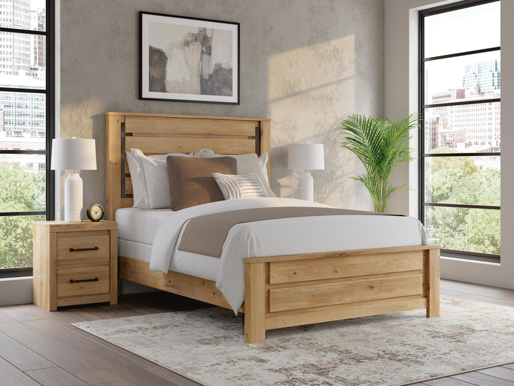 Brozmont Queen Panel Bed - image 1