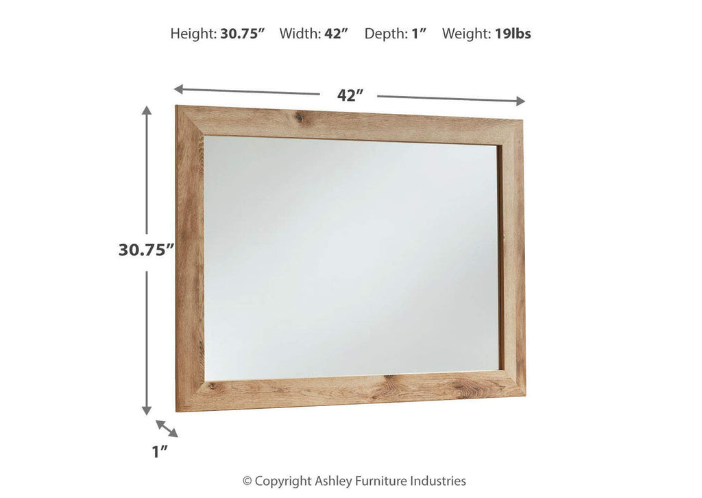 Hyanna Bedroom Mirror dimensions