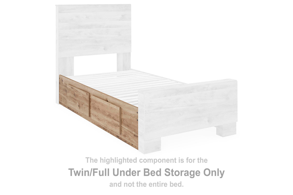 Hyanna Twin Panel Bed with 1 Side Storage - image 12