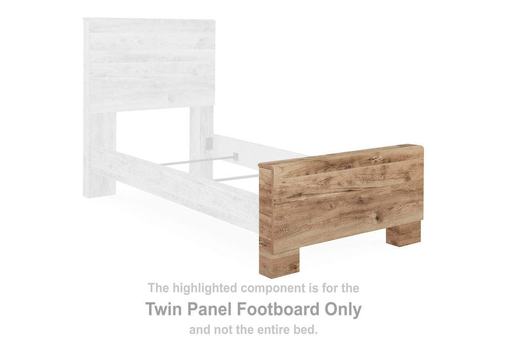 Hyanna Twin Panel Bed