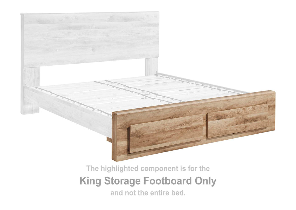 Hyanna King Panel Storage Bed