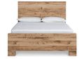 Hyanna King Panel Bed with Mirrored Dresser and Chest