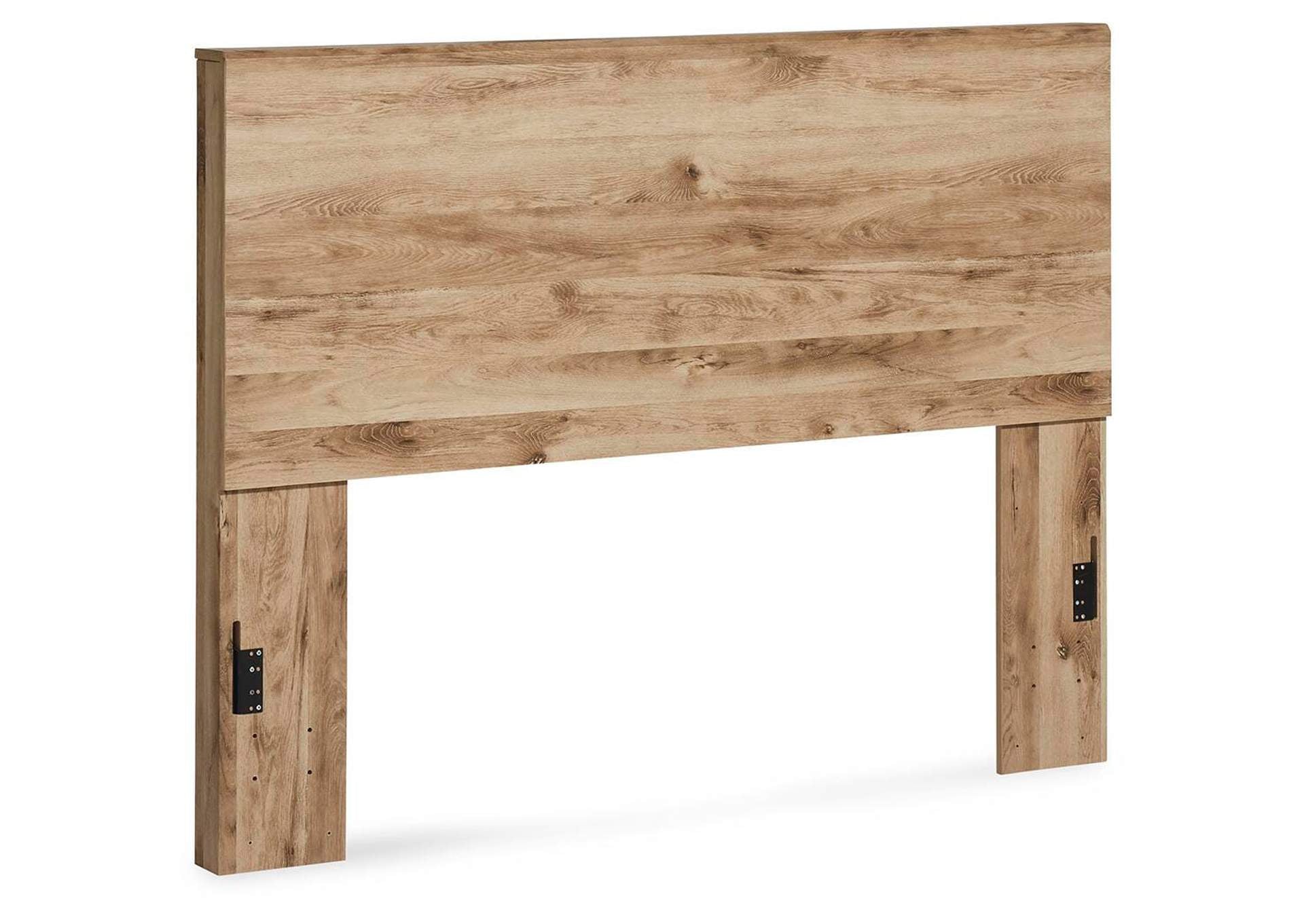Hyanna Queen Panel Headboard with Mirrored Dresser and Chest angled view
