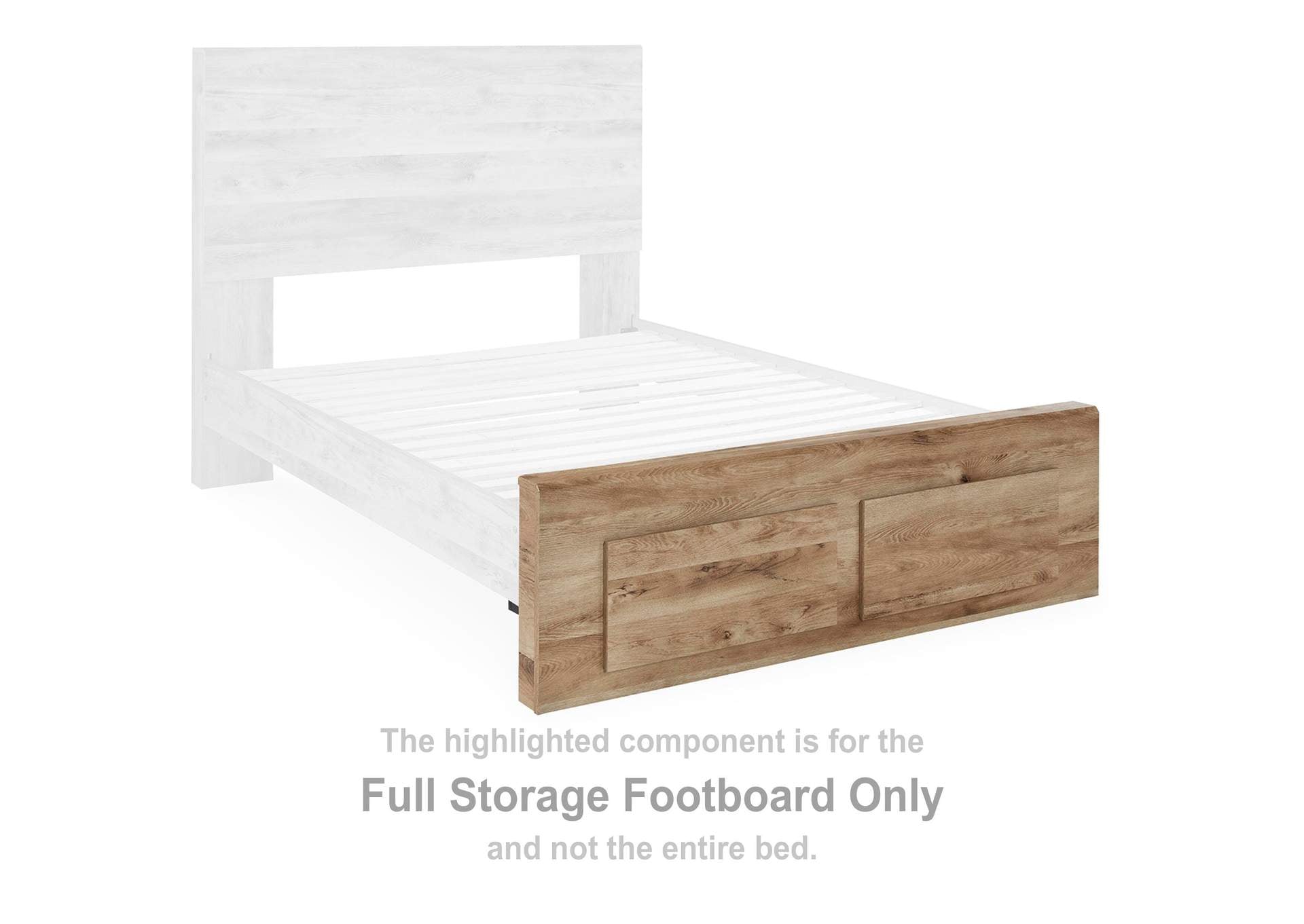 Hyanna Full Panel Storage Bed