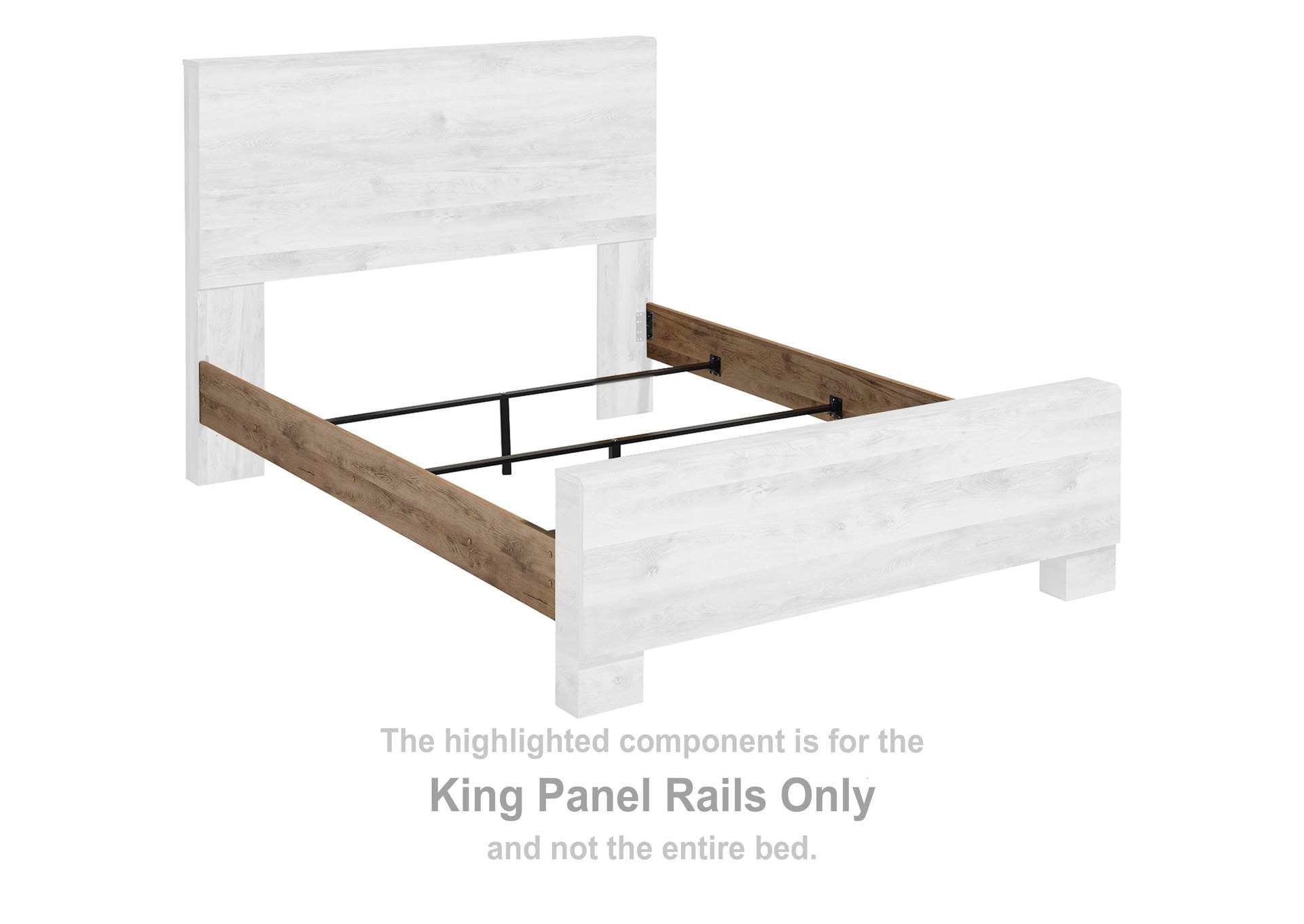 Hyanna King Panel Bed
