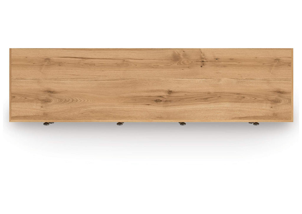 Galletyn Twin Panel Bed with Dresser and Chest