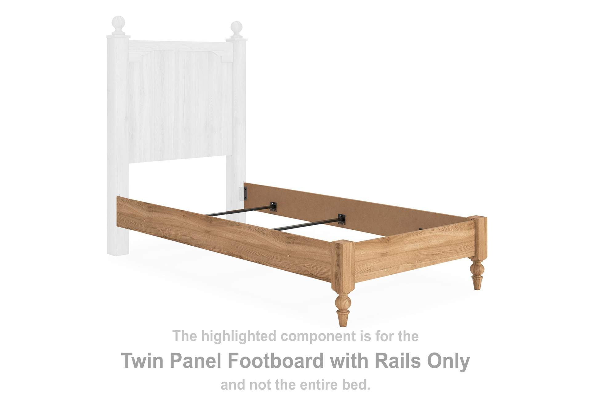 Aleaport Twin Panel Bed