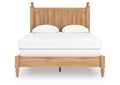 Galletyn Queen Panel Bed with Mirrored Dresser