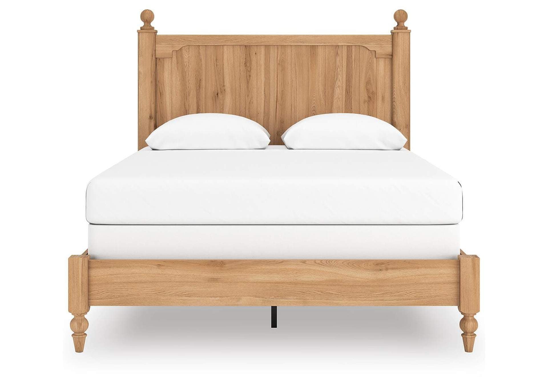 Galletyn Queen Panel Bed with Mirrored Dresser