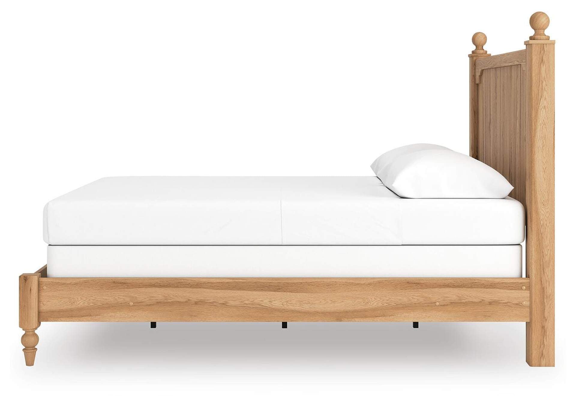 Galletyn Queen Panel Bed with Dresser side view