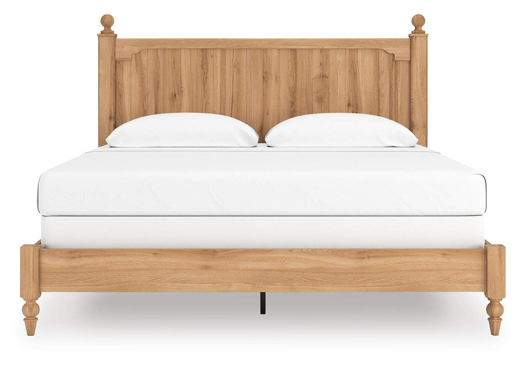 Galletyn King Panel Bed with Dresser