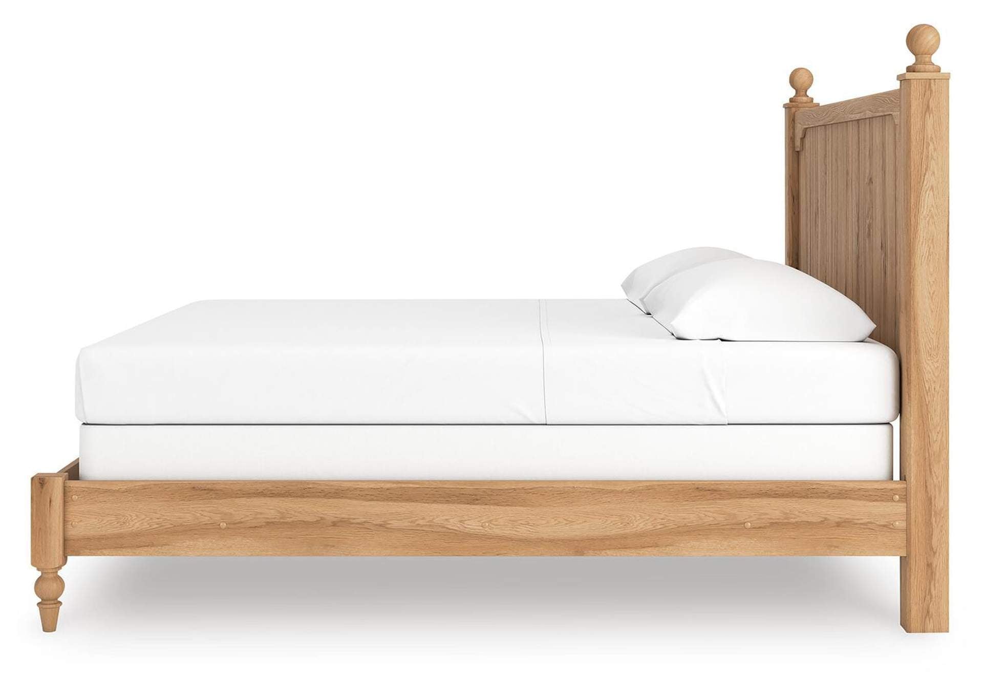 Aleaport King Panel Bed side view