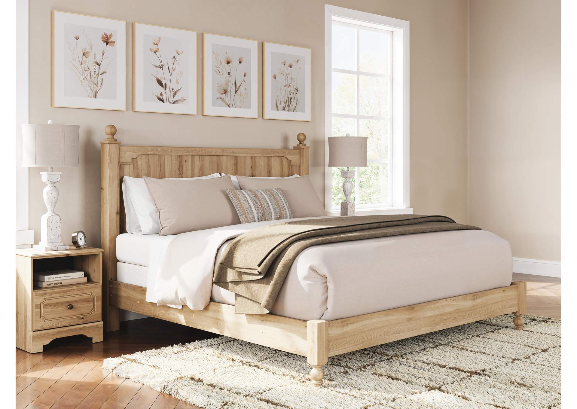 Aleaport King Panel Bed