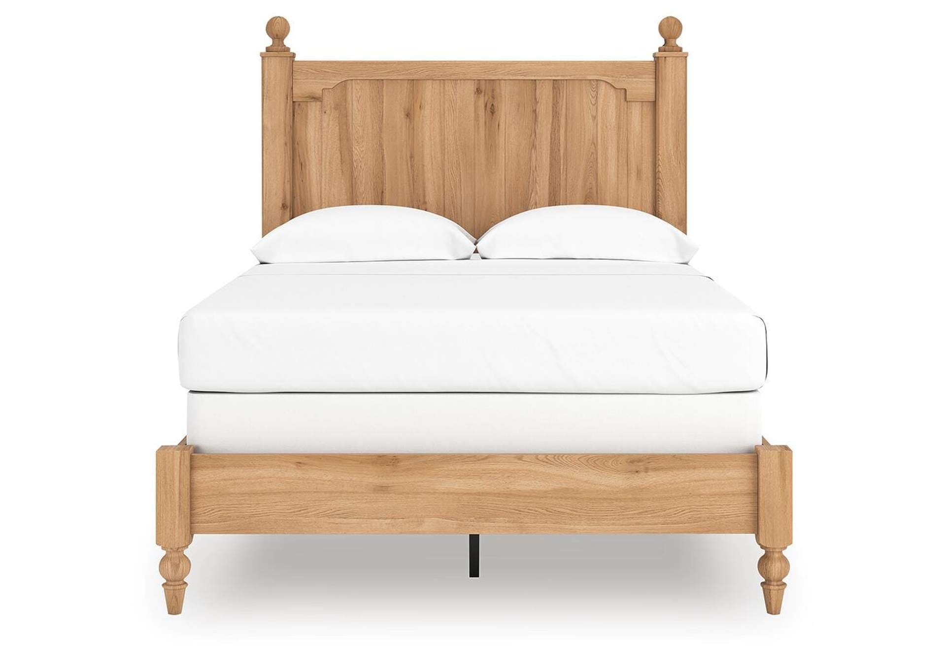 Galletyn Full Panel Bed with Chest and Nightstand front view
