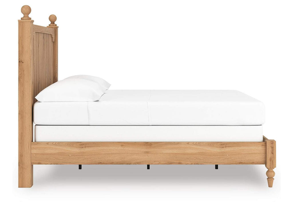 Galletyn Full Panel Bed with Dresser side view