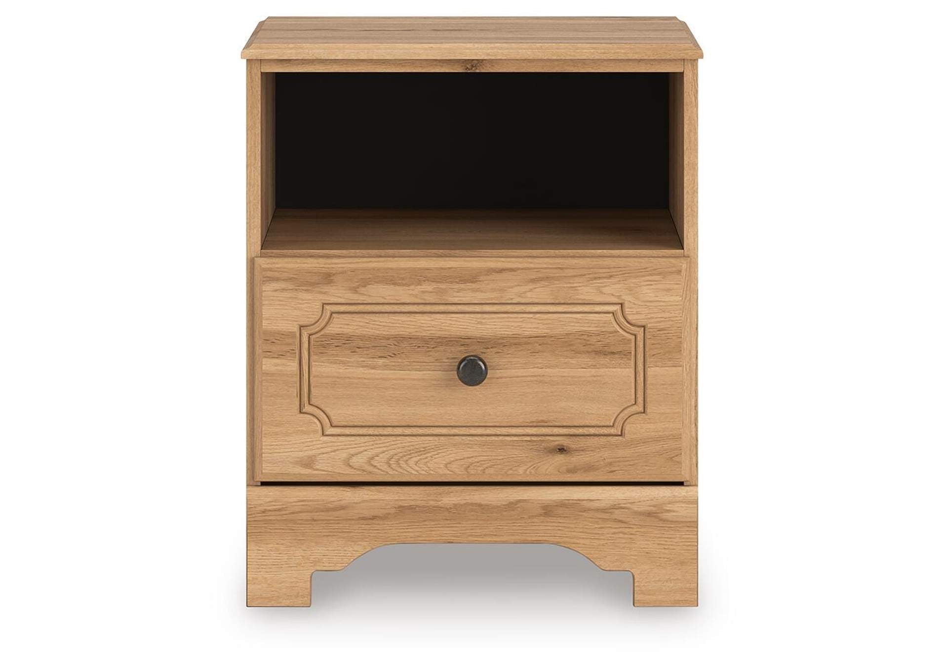 Galletyn Full Panel Bed with Chest and Nightstand