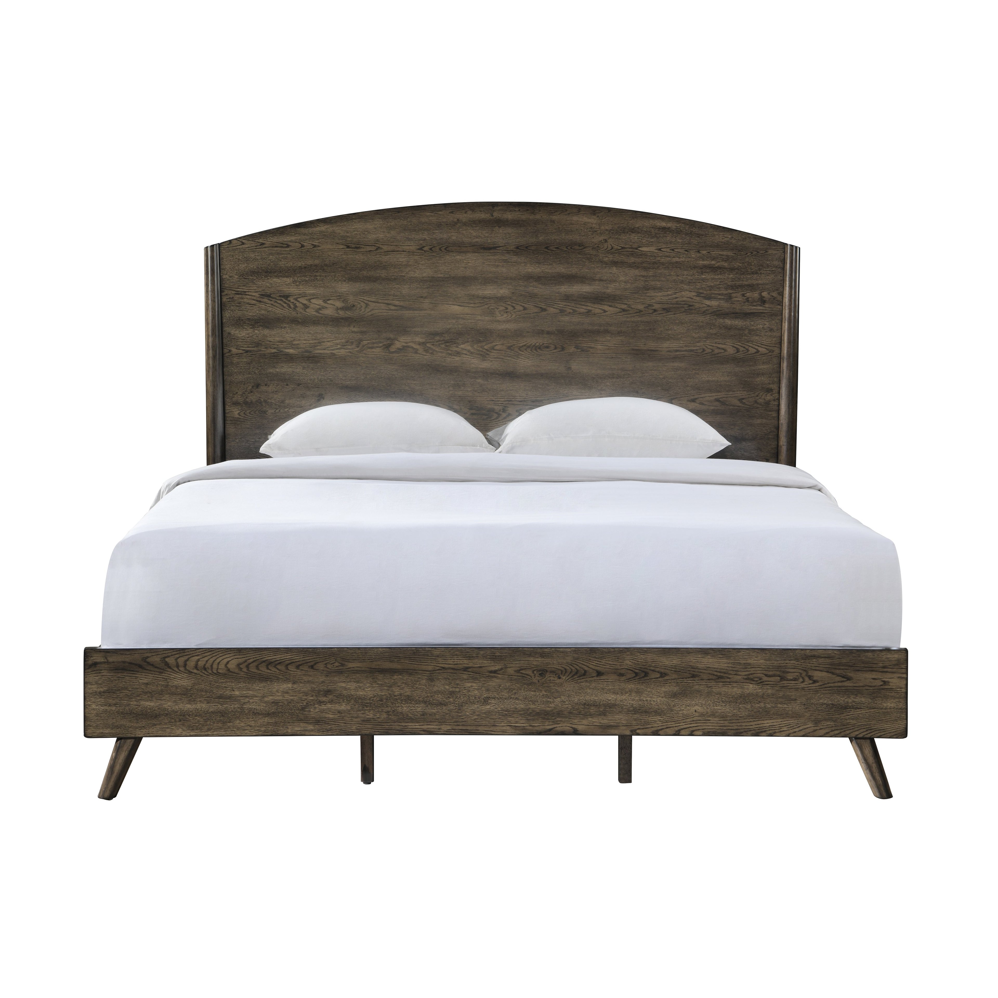 Rex King Bed - Walnut