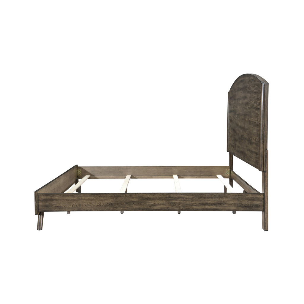 Rex King Bed - Walnut