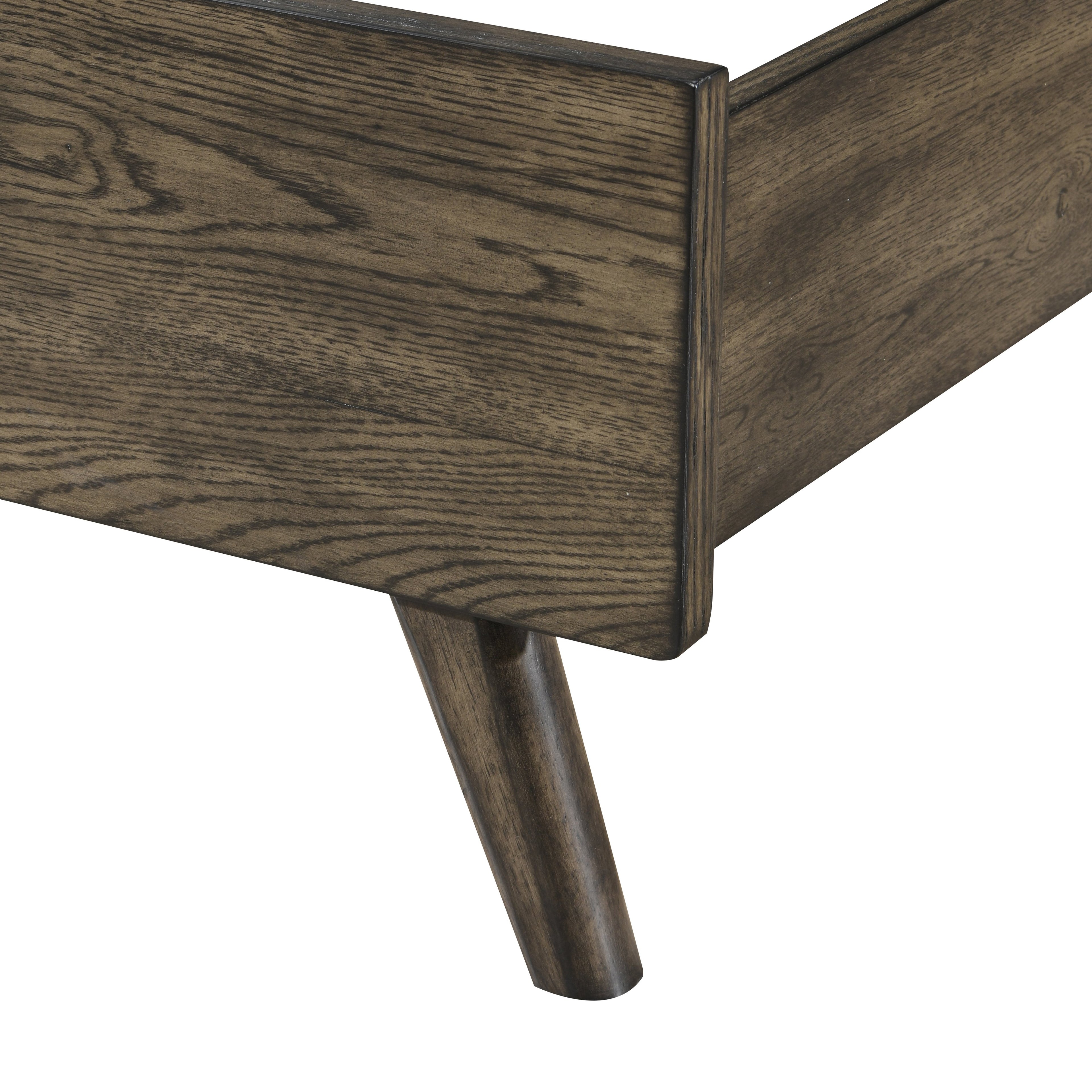 Rex Queen Bed - Walnut