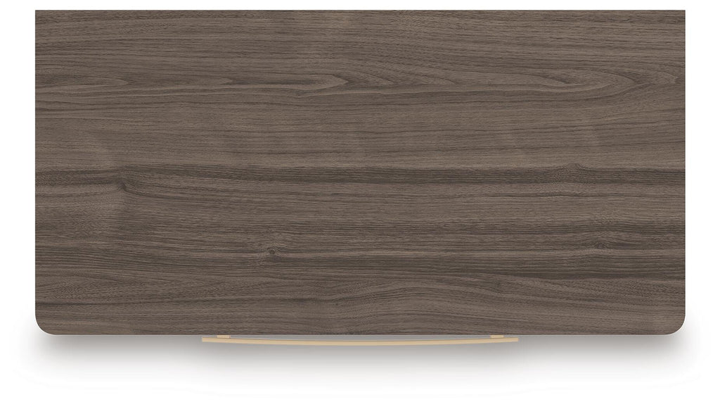 Kendanport Chest of Drawers in Brown/White, top view