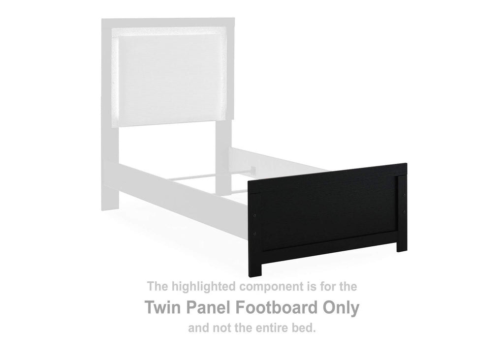 Maeling Twin Upholstered Panel Bed