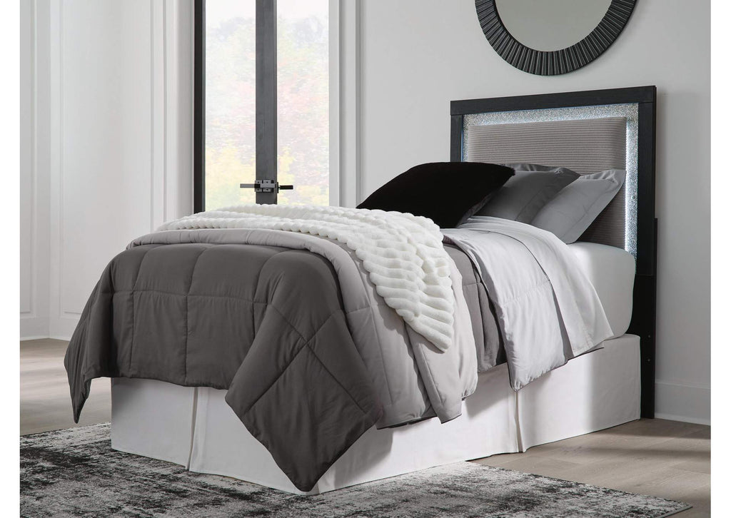 Maeling Twin Upholstered Panel Headboard