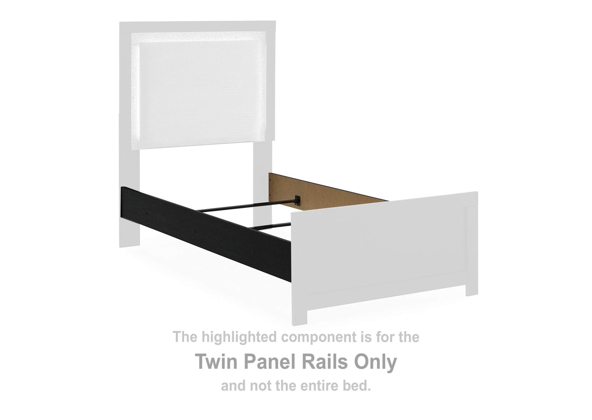 Maeling Twin Upholstered Panel Bed
