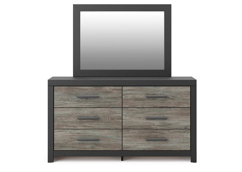 Broachmyn Dresser and Mirror front view