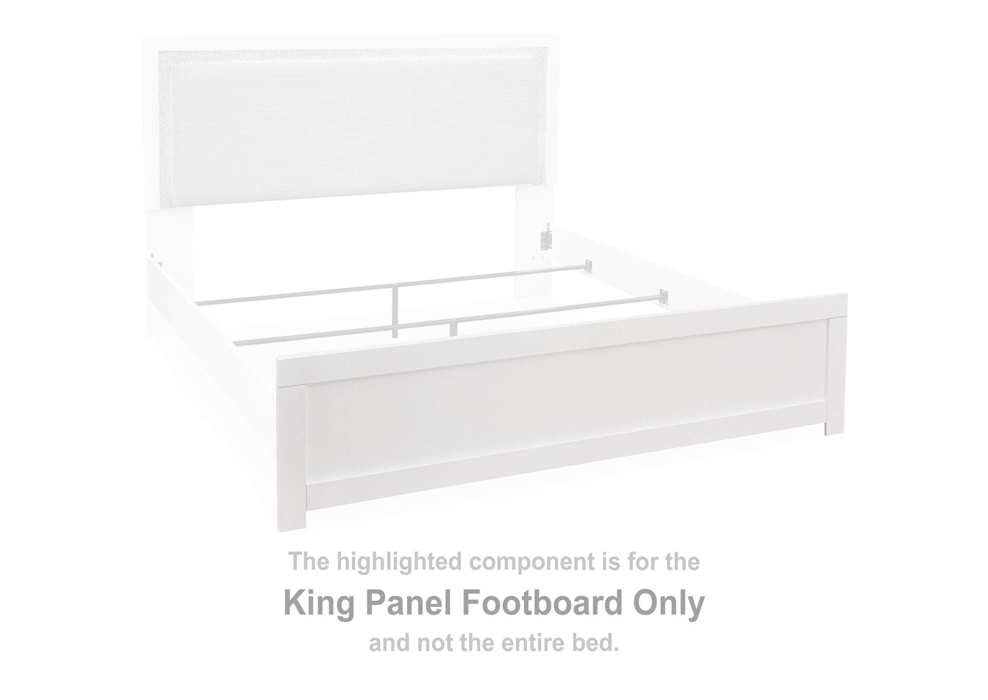 Maeling King Upholstered Panel Bed