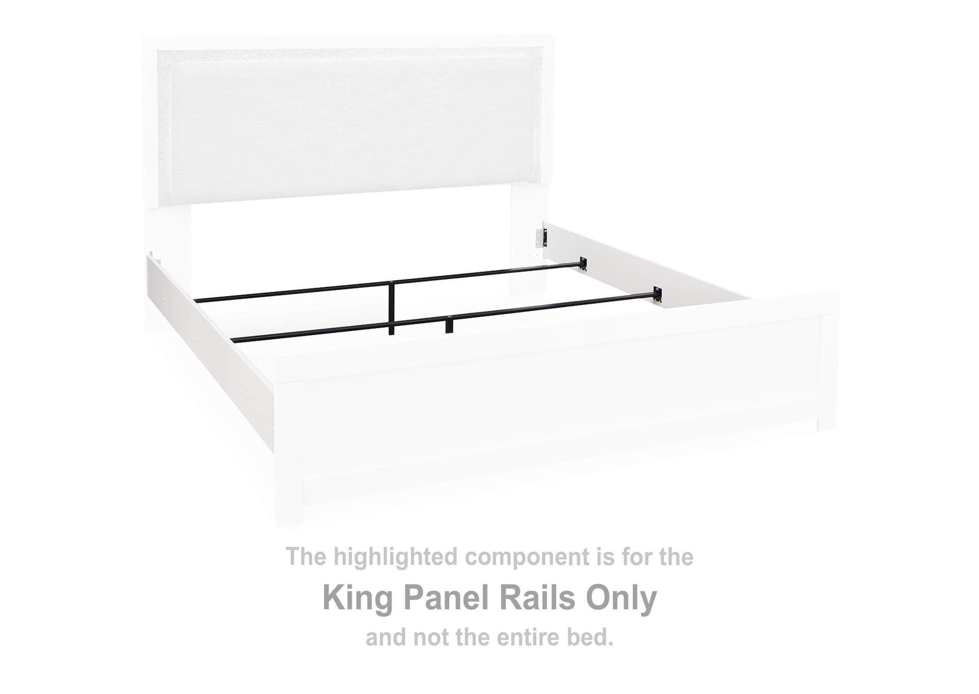 Maeling King Upholstered Panel Bed