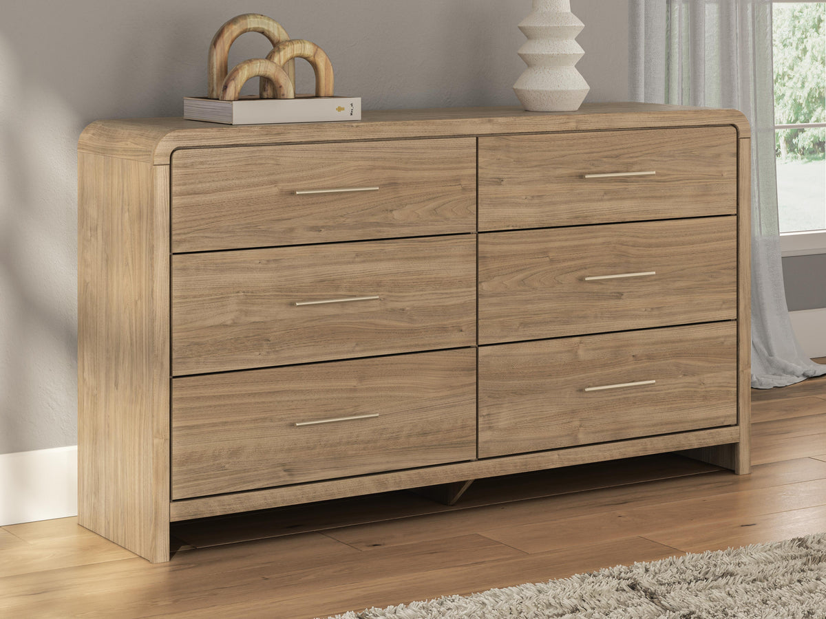 Gramburg Dresser in Warm Natural Brown, alternate view 3