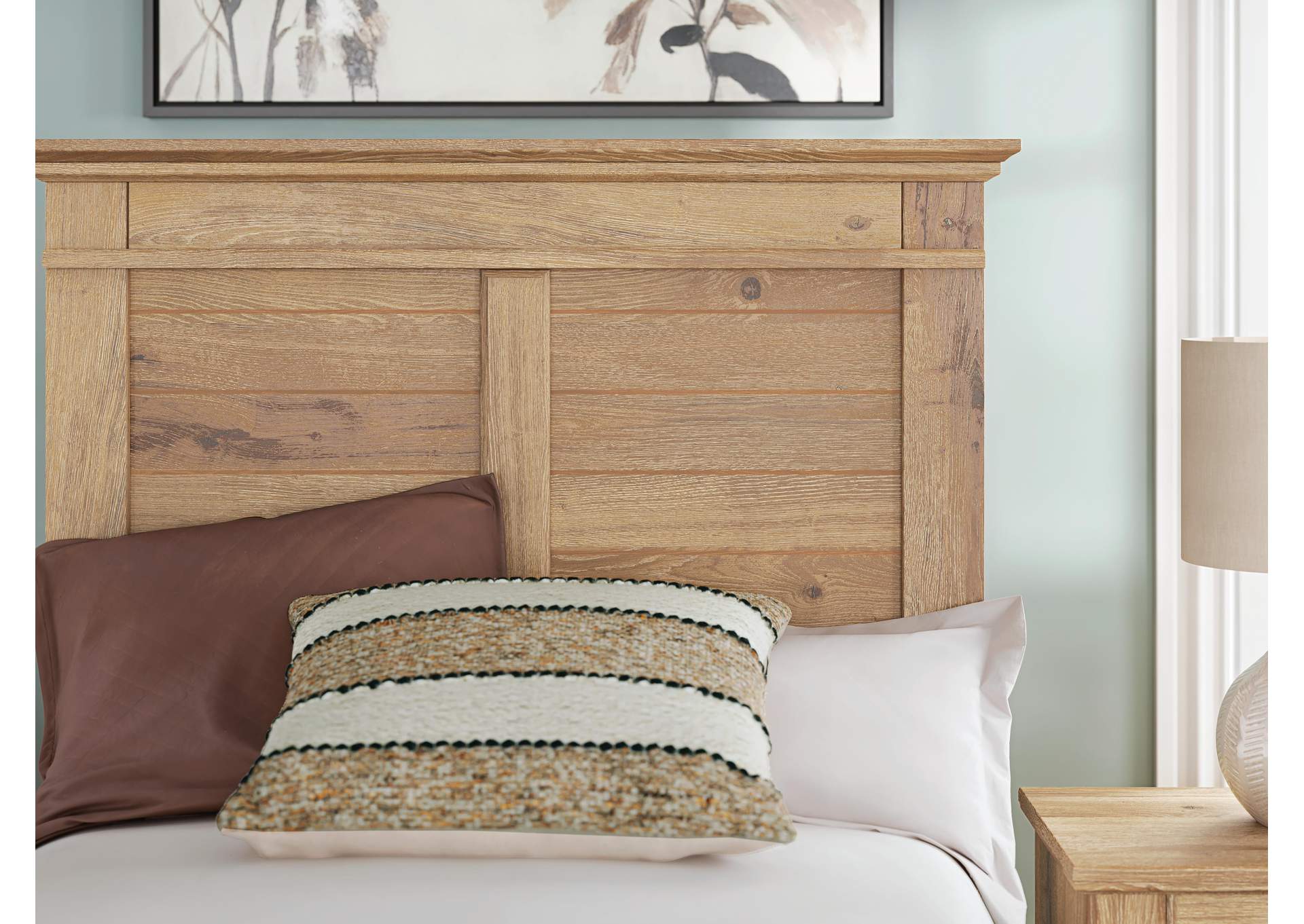 Makidern Twin Panel Bed detail