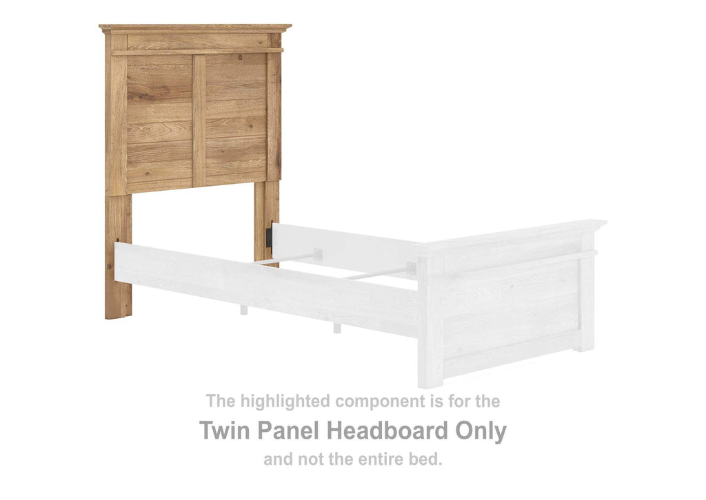 Makidern Twin Panel Bed