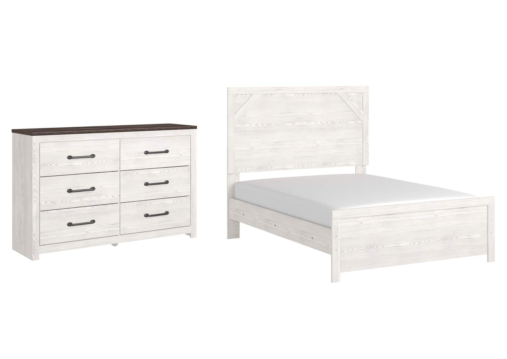 Gerridan Full Panel Bed with Dresser