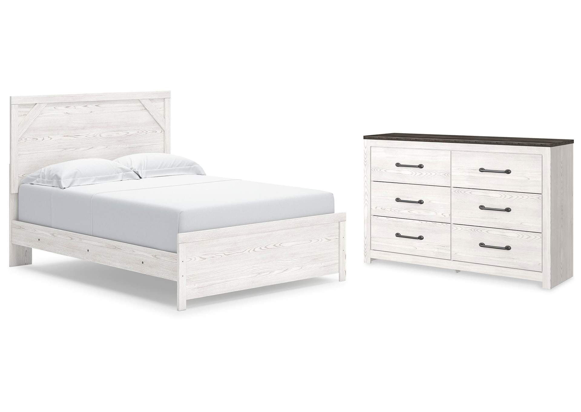 Gerridan Queen Panel Bed with Dresser