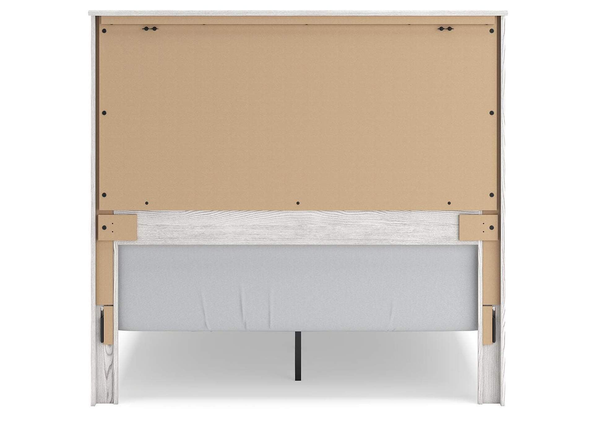 Gerridan Queen Panel Bed with Mirrored Dresser