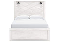 Gerridan Queen Panel Bed with Mirrored Dresser