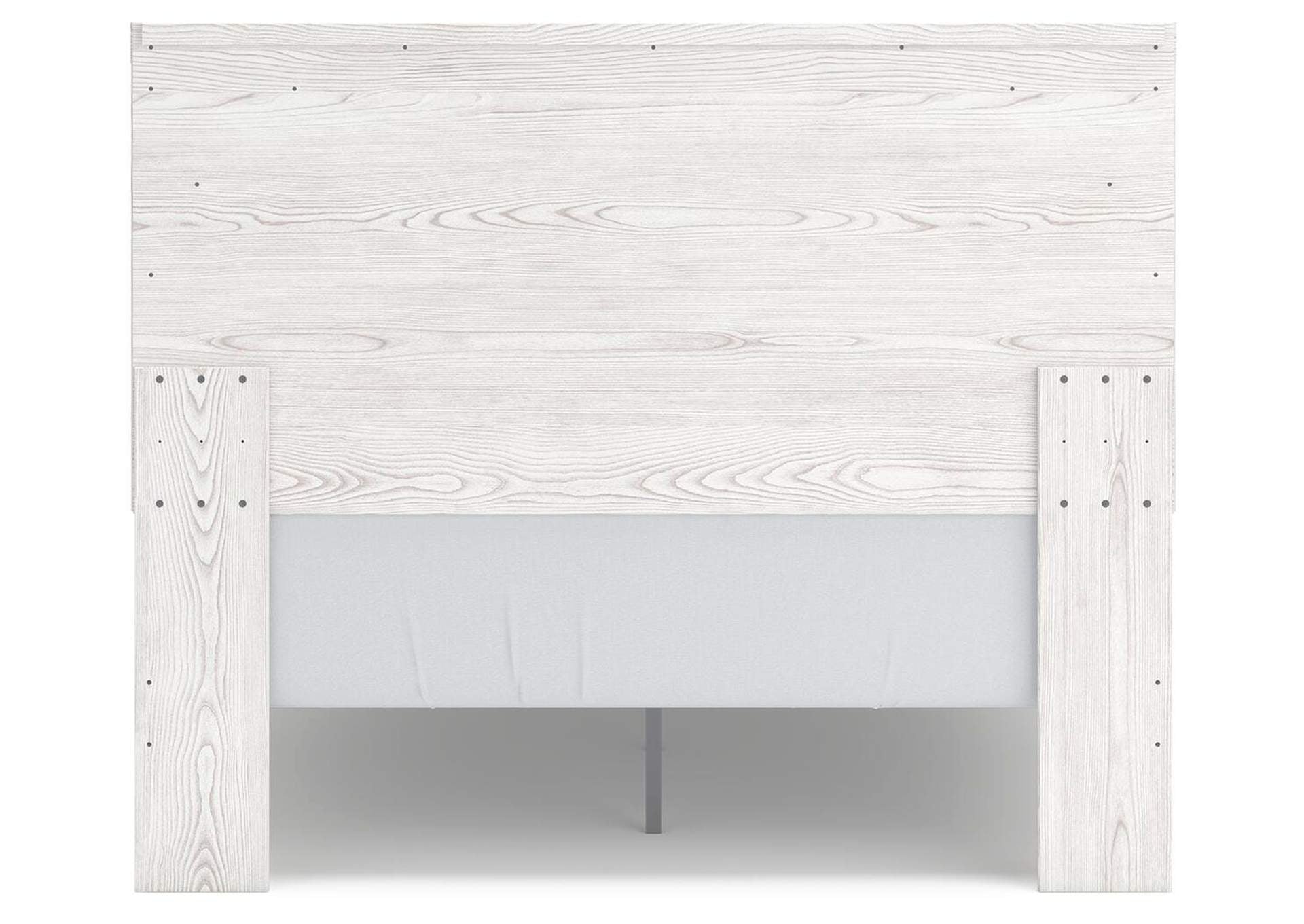 Gerridan Queen Panel Bed with Mirrored Dresser and Nightstand