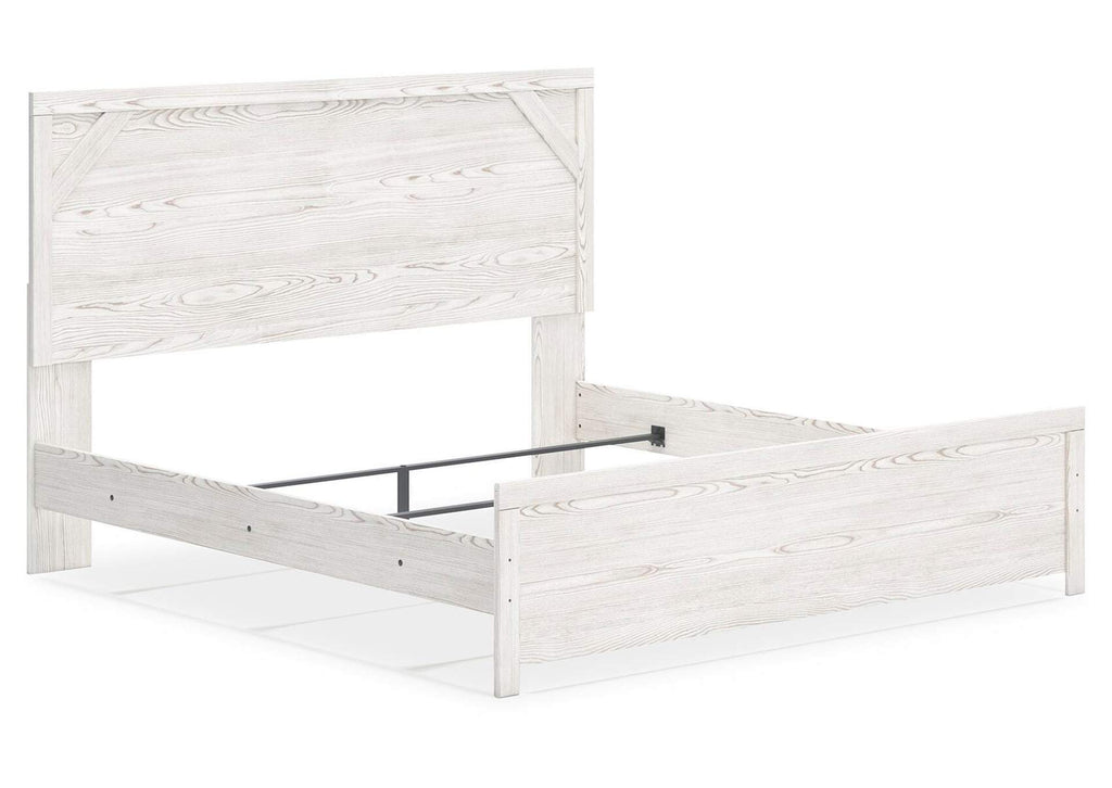Gerridan King Panel Bed angled view