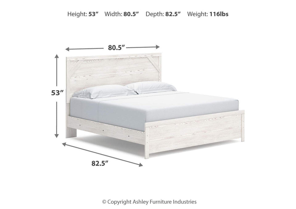Gerridan King Panel Bed dimensions