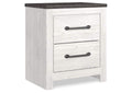 Gerridan King Panel Bed with Mirrored Dresser and Nightstand