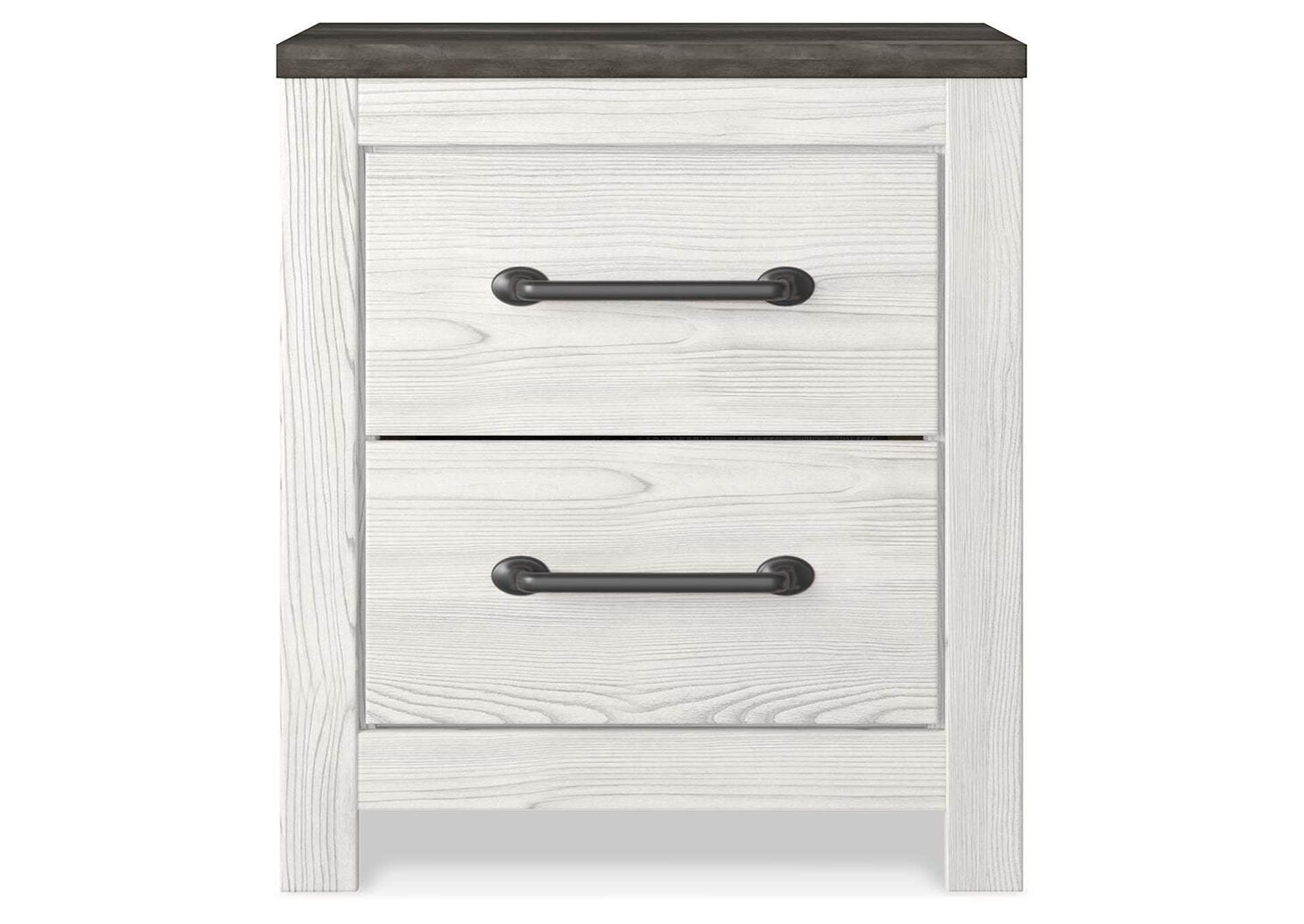 Gerridan Queen Panel Bed with 2 Nightstands